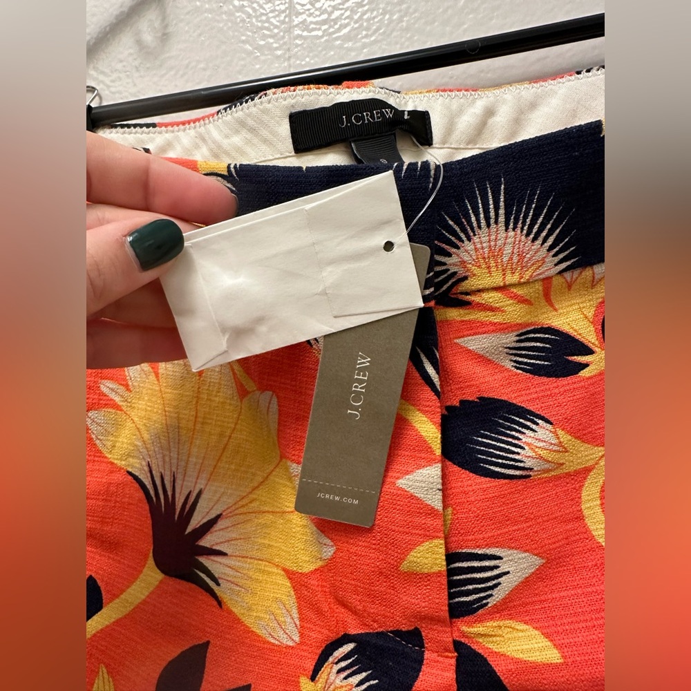 J. Crew Patterned Structured Shorts - Picture 5 of 8